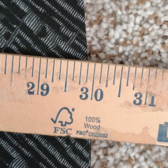 Ali Miles 2X Wire Collar Black White Textured Swing Jacket Red Button Detail - Picture 8 of 10